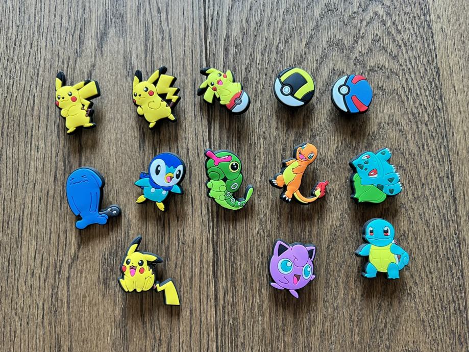 Pokemon Crocs Charms