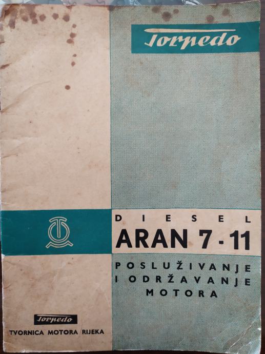 Aran diesel 7-9 i 7-11 prirućnik za posluživanje i održavanje motora