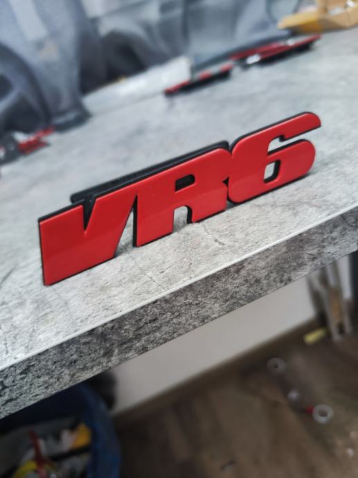 Vw Golf Mk1 Mk2 Vr6 G60 16v Emblem Znak Za Prednju Masku 