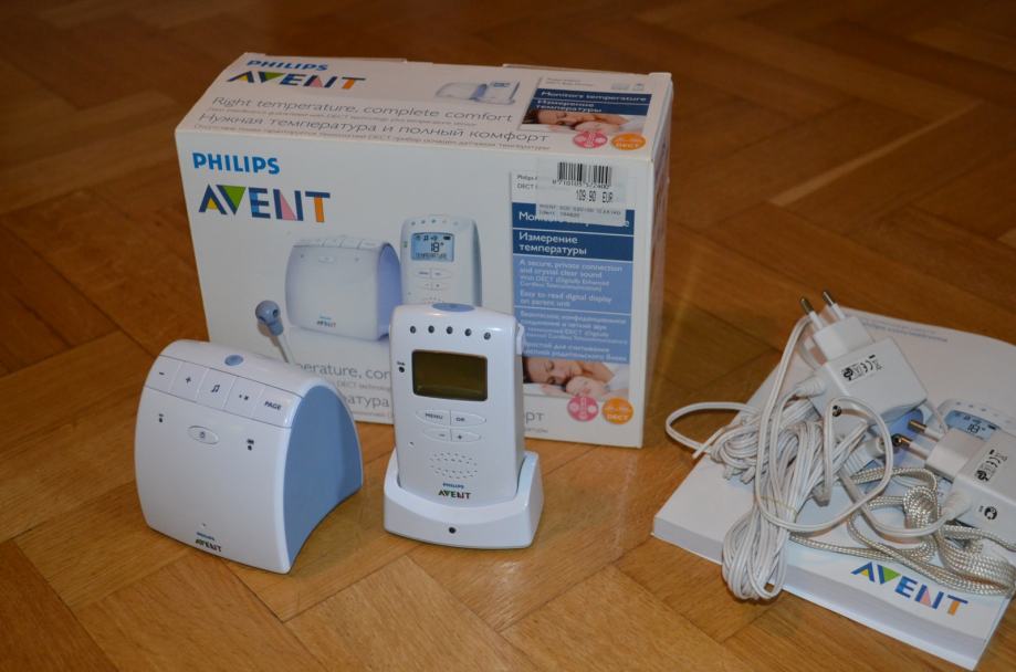 Philips Avent DECT baby monitor SCD520