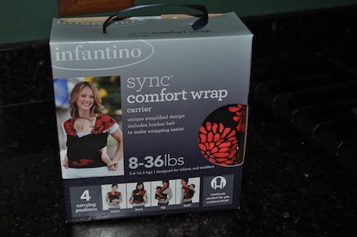 Infantino sync deals wrap carrier