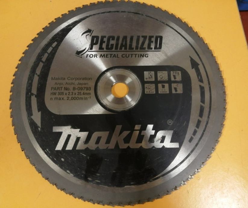 Disk za rezanje metala