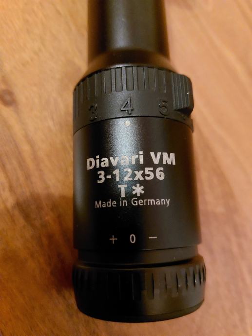 Zeiss Diavari VM 3-12x56, a40 s crvenom točkom