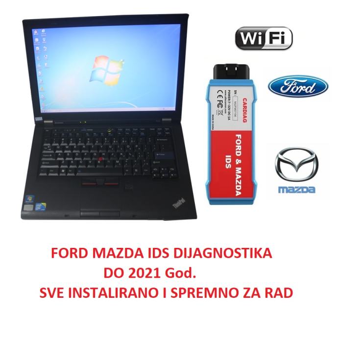 Ford IDS + Mazda IDS Dijagnostika 2021g Car Diag Dijagnostika