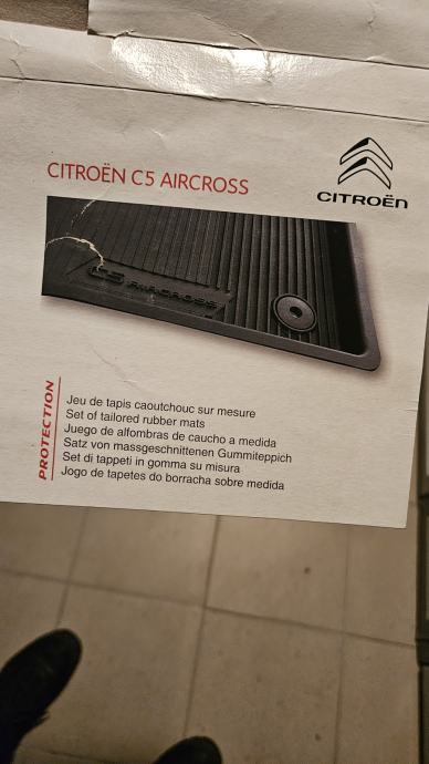 Gumeni tepisi za Citroen C5 Aircross