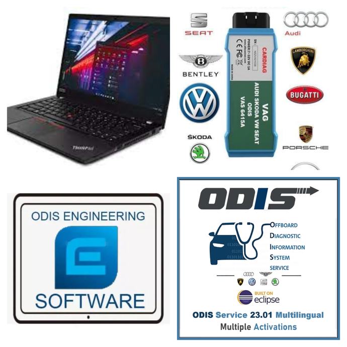 VAS Odis 6154 + Laptop CarDiag VAS dijagnostika originalna VW audi....