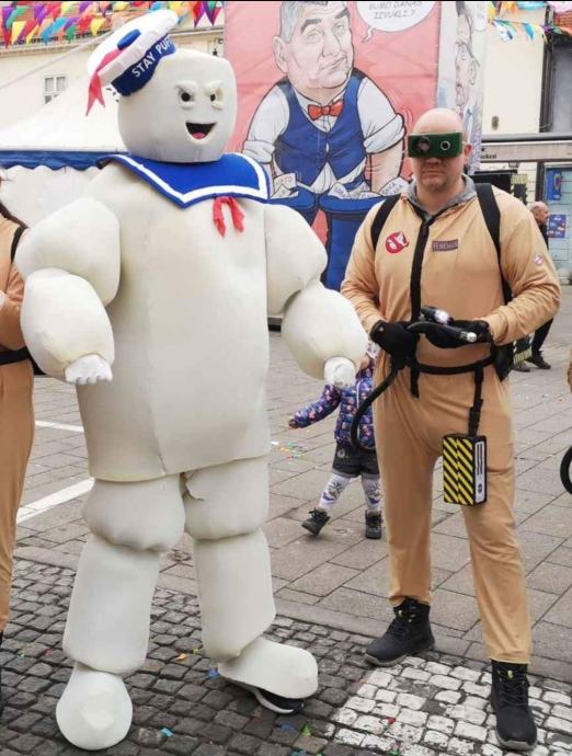 GHOSTBUSTERS ISTJERIVAČI DUHOVA MAŠKARE MASKA HALLOWEEN KOSTIM