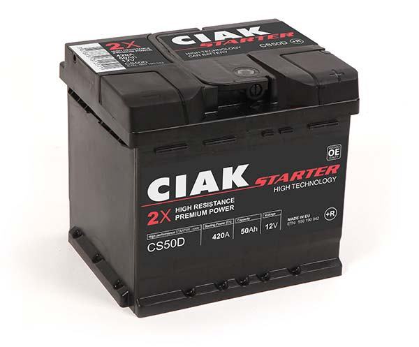 Akumulator CIAK Starter 50Ah D+ 420A