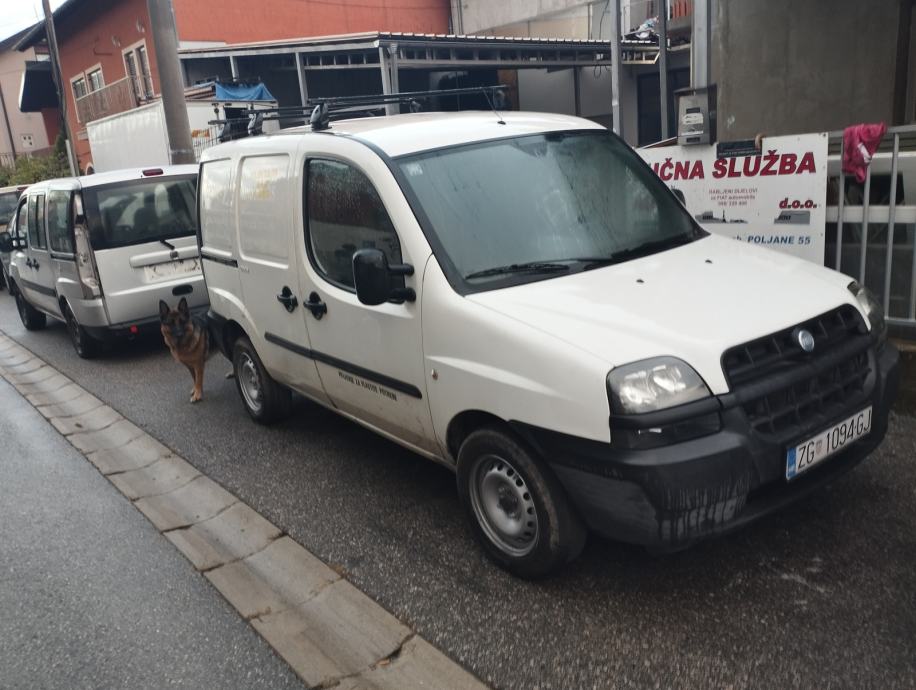 Fiat doblo 1,2 8 v, 48 kw u dijelovima prodajem