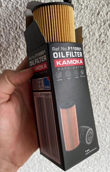 KAMOKA Filter ulja za BMW F30, F31 i mnoge druge - Novo