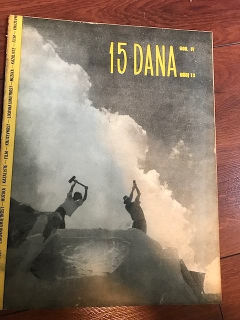 15 dana, časopis za umjetnost i kulturu, br 9,11-18, 1961.