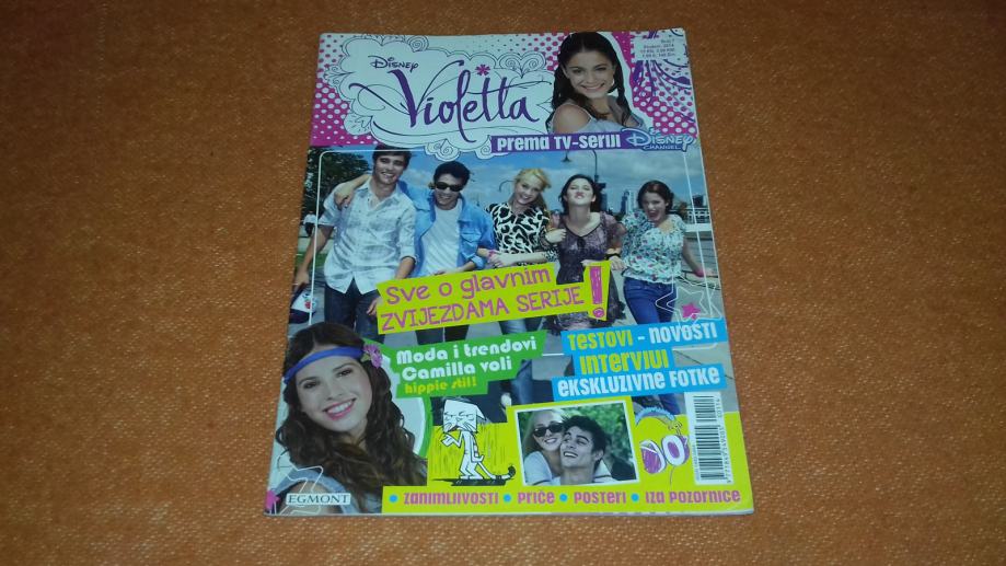 Disney Violetta časopis broj 1 - 2014. godina