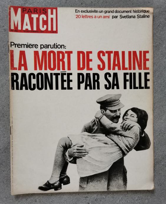 INFORMATIVNI MAGAZIN "MATCH" PARIS, broj 962-1967.godina-STALJIN