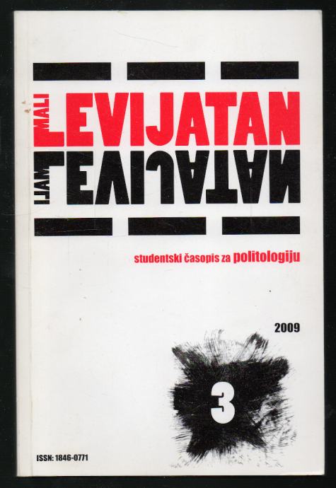 Mali Levijatan : studentski časopis za politologiju (br.3 / 2009.)