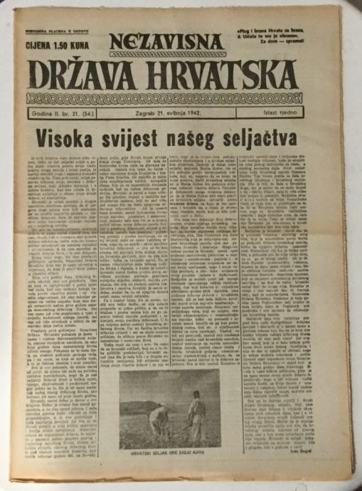 Nezavisna Država Hrvatska 21/1942