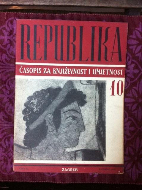 Republika - Časopis za književnost, br.1 siječanj-11/12 prosinac 1955