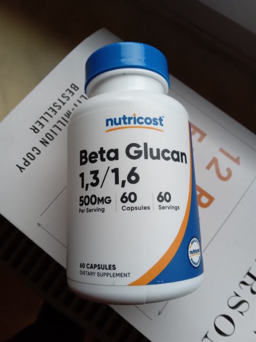 Beta glucan 1,3/1,6 500mg - do 30.12.slanje gratis