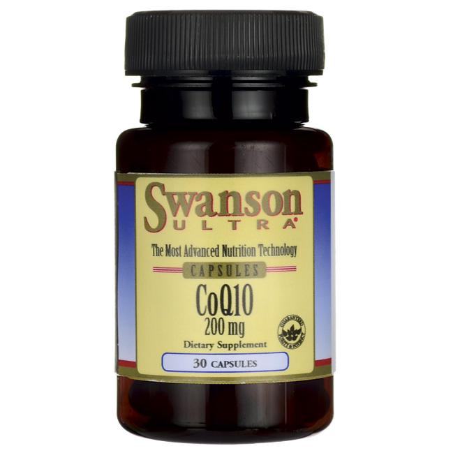 CoQ10 (koenzim Q10) 200mg x 30 kapsula Swanson