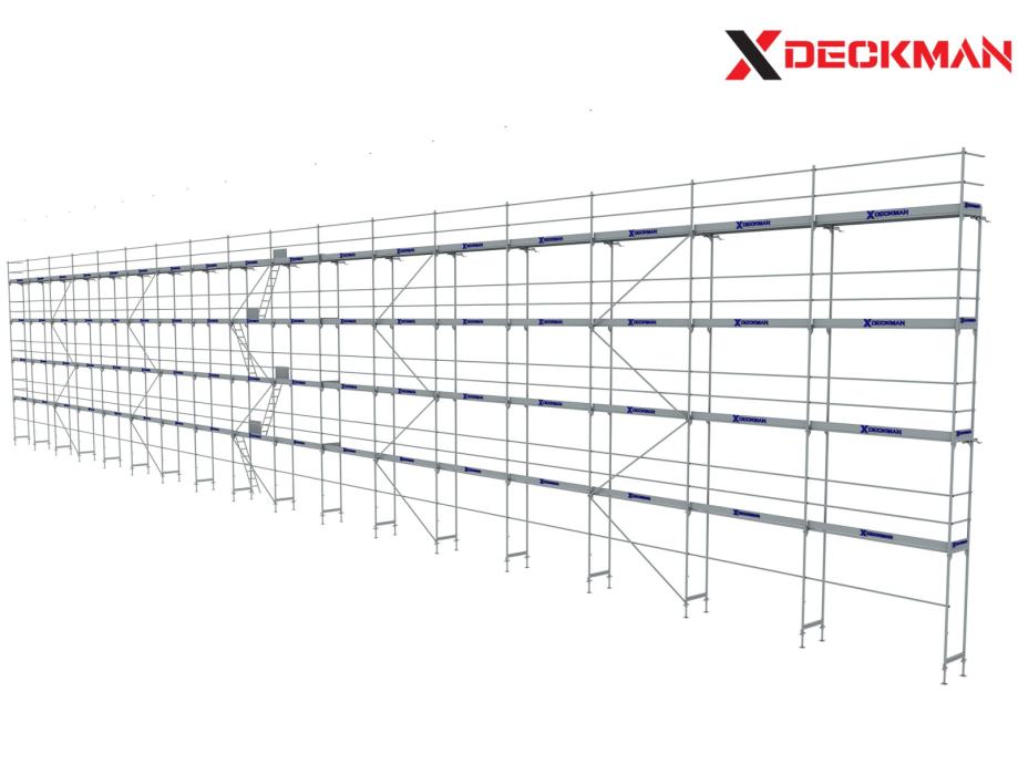 Fasadna skela novo 485 m2 DECKMAN