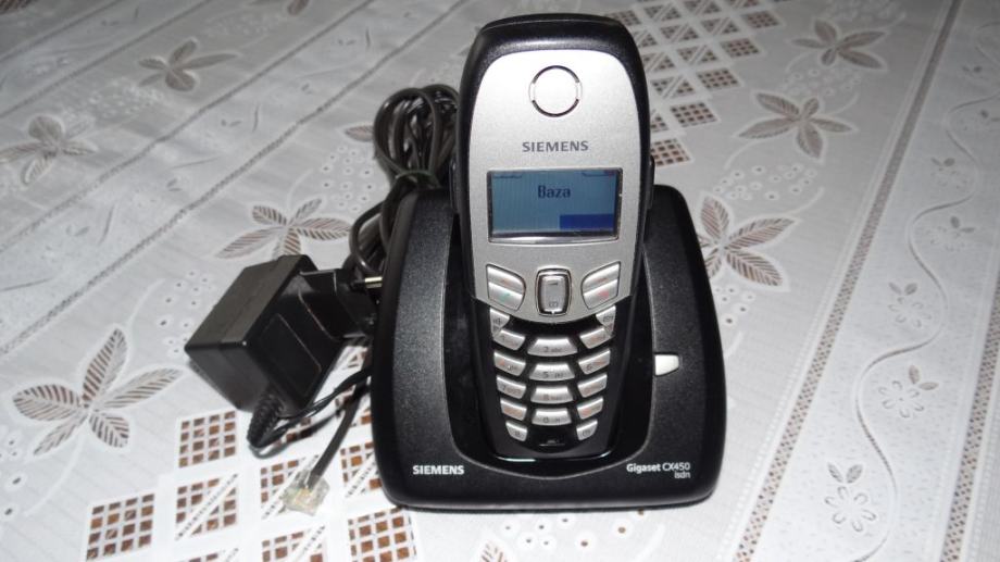 ISDN prijenosni telefon Siemens Gigaset CX450 isdn