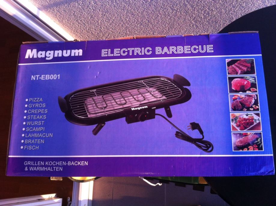 Potpuno novi električni roštilj Magnum