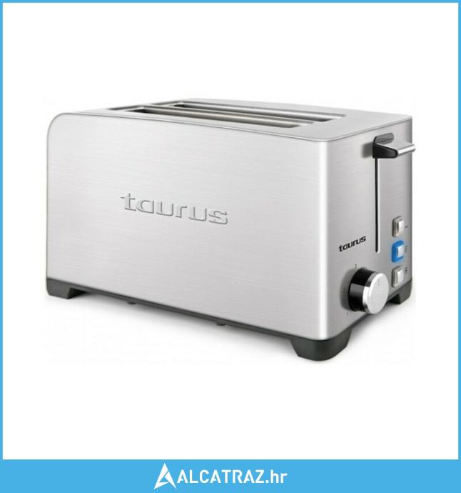 Toster Taurus MY TOAST DU.LEG 2R Nehrđajući Čelik Siva 1400 W - NOVO