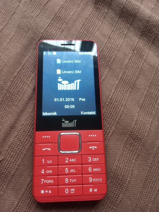 Meanit F29 dual sim , sve mreže,sa punjačem