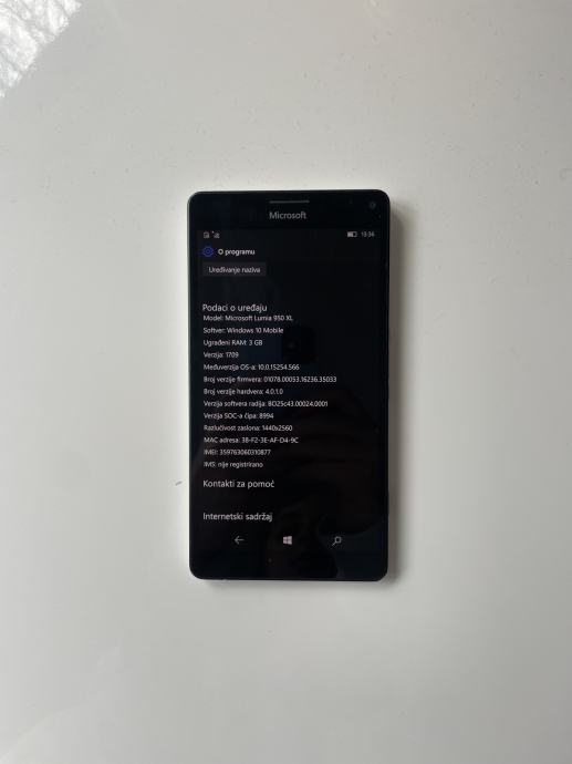 Microsoft Lumia 950XL