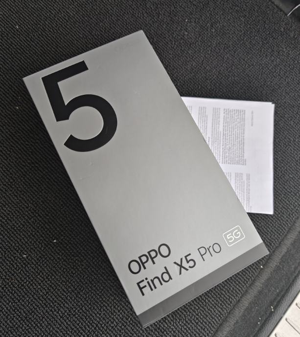 Oppo Find X5 Pro Glaze Black 12/256 Vakum