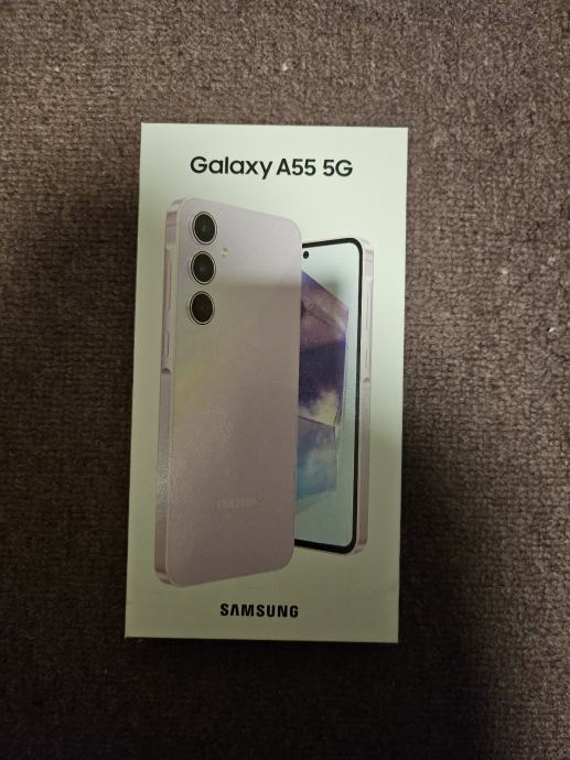 Samsung Galaxy A55 5G Novo 256GB LILAC  NOVO