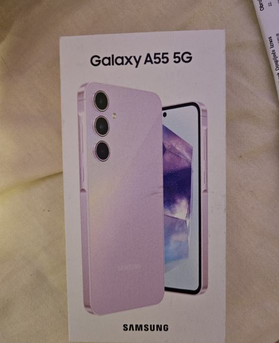 Samsung Galaxy A55  5G Novo 256GB LILAC   NOVO