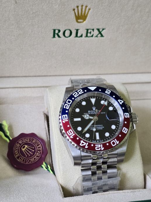 Rolex GMT-Master II 126710 BLRO "Pepsi" Jubilee ETA SWISS