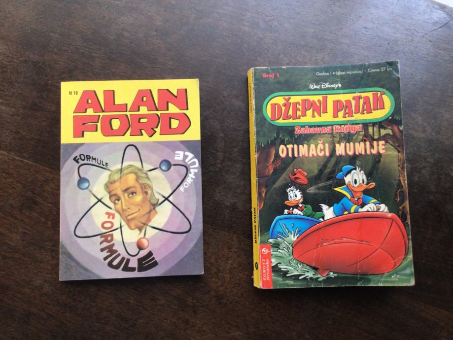 Alan Ford n.10  Formule, Walt Disney: džepni patak 1 i 3