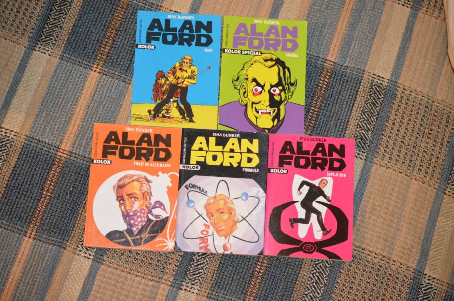 ALAN FORD STRIPOVI U BOJI