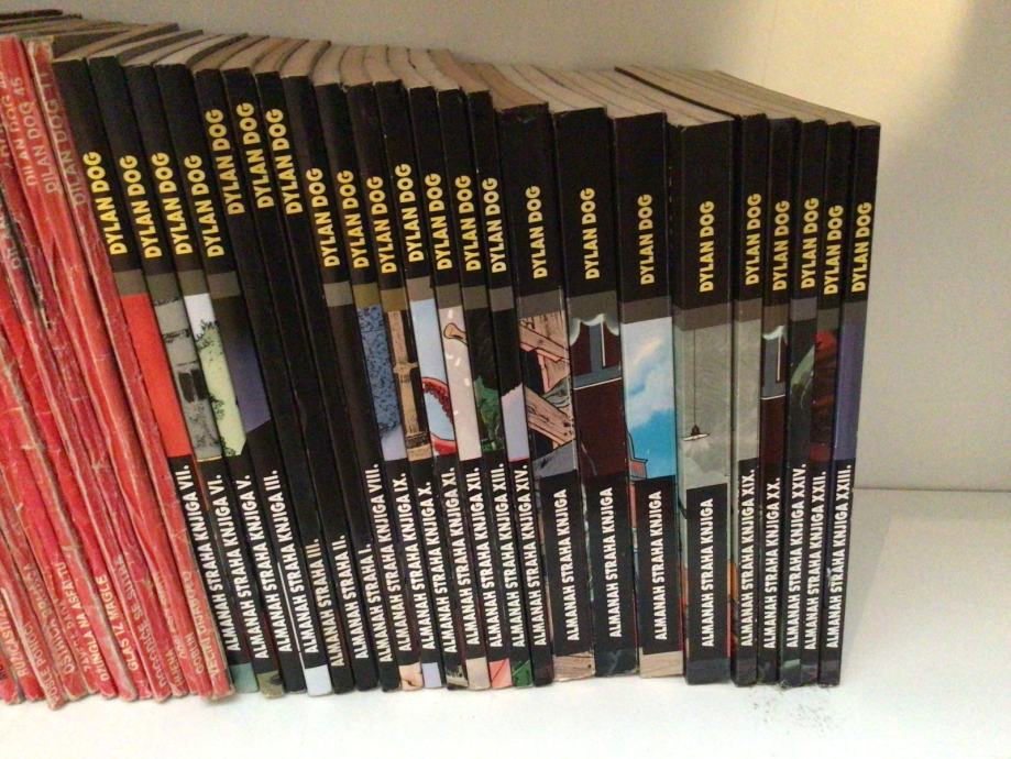 Dylan Dog almanah straha komplet 1-24, i duplikati