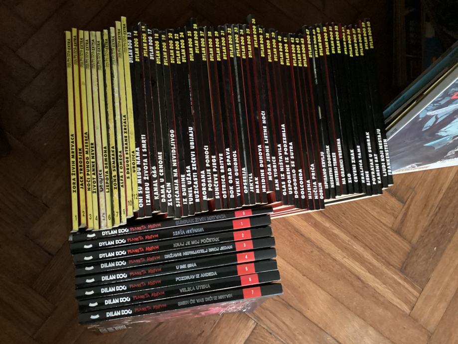 Dylan dog extra 1-60 brojevi, planeta mrtvih komplet