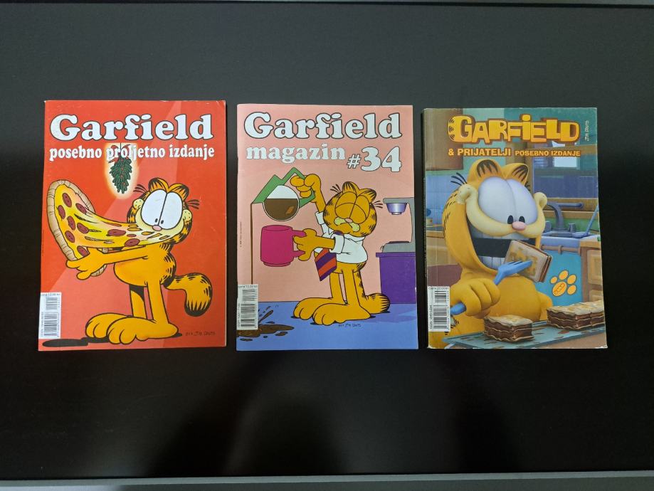 Strip Garfield - 3 komada