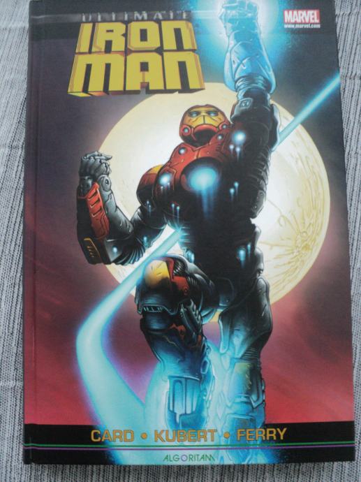 IRON MAN-ULTIMATE-CARD-KUBERT-FERRY- MARVEL STRIP