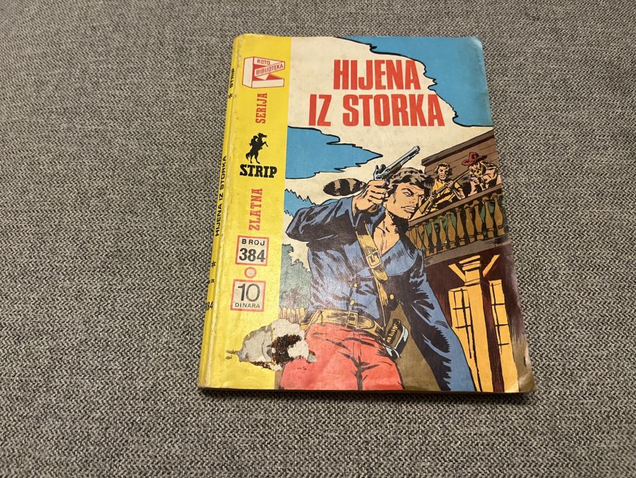 KOMADANT MARK-zlatna serija broj.384-HIJENA IZ STORKA