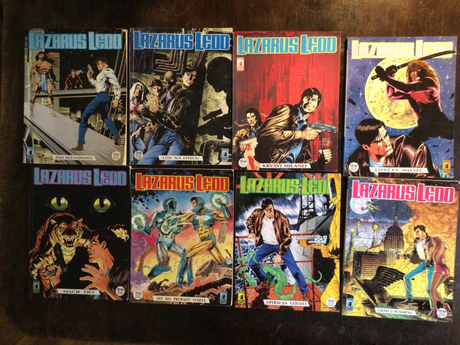 Lazarus Ledd 1-62KOMPLET, dampyr, komesar Ričardi, Alan Ford 342