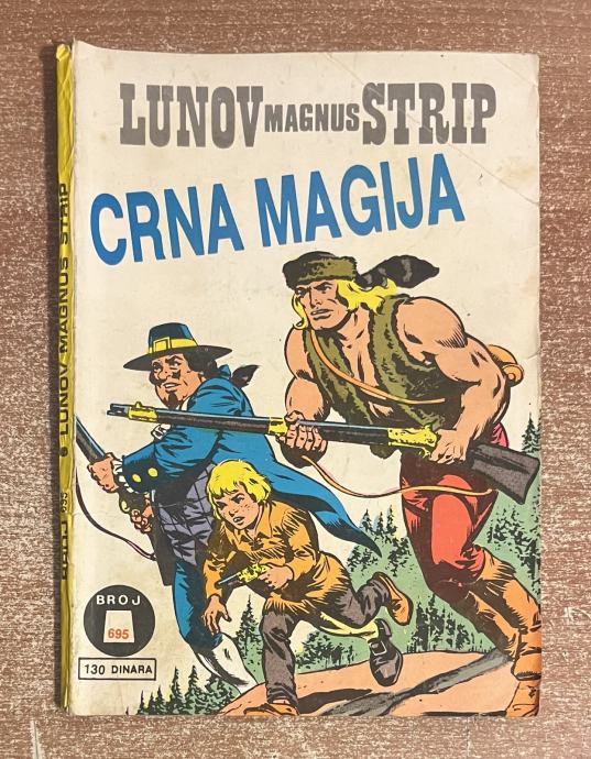 LUNOV MAGNUS STRIP 695, VELIKI BLEK - CRNA MAGIJA