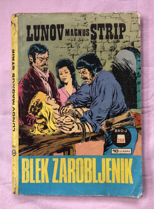 LUNOV MAGNUS STRIP BROJ 268, VELIKI BLEK - BLEK ZAROBLJENIK