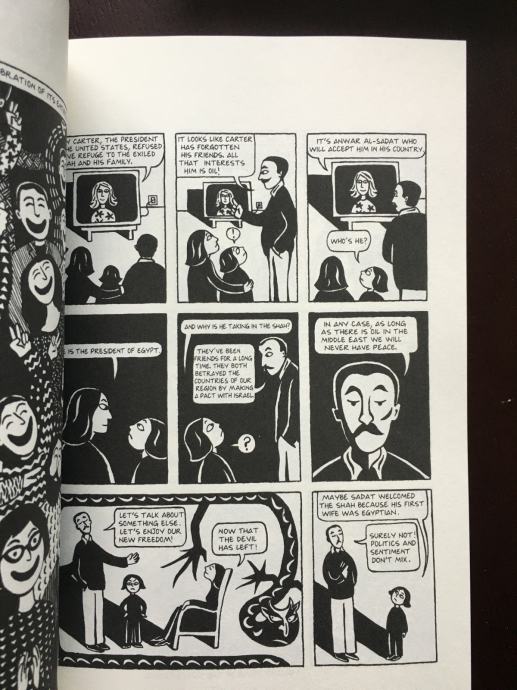 MARIJANE SATRAPI: PERSEPOLIS - THE STROY OF A CHILDHOOD GN