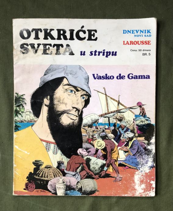 OTKRIĆE SVETA U STRIPU BR. 5 - VASKO DE GAMA