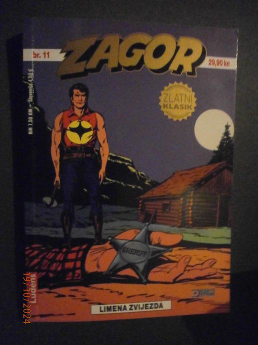 ZAGOR - LIMENA ZVIJEZDA br.11 Zlatni klasik