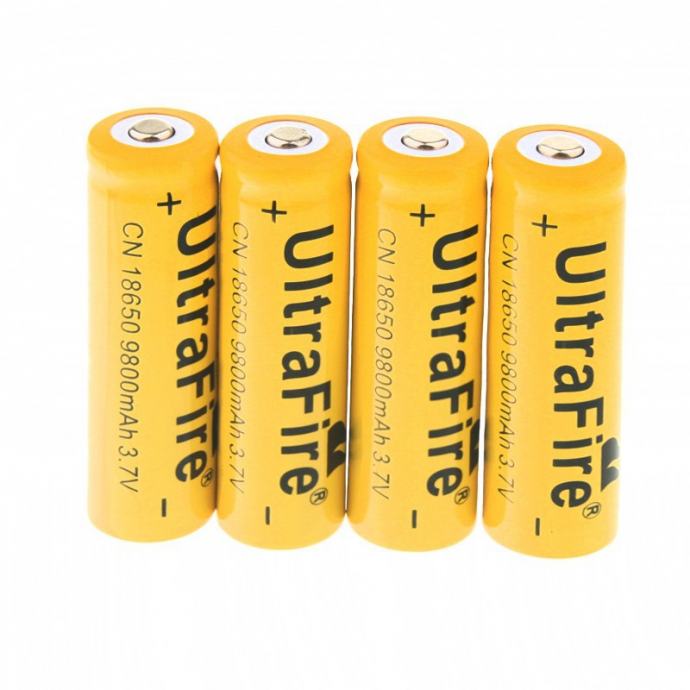 NAJJAČE PUNJIVE BATERIJE 18650 9800mAh 3.7V - ORIGINAL ULTRAFIRE