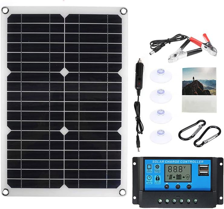 SOLARNI MODUL 30W + REGULATOR + INSTALACIJA