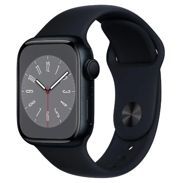 APPLE Watch S8 GPS, 45mm, Midnight