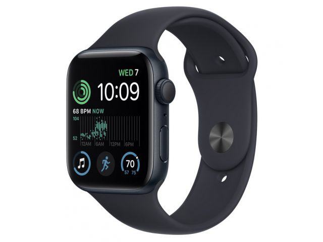 APPLE Watch SE2 2022 GPS, 44mm, Midnight Aluminium Case with Midnight