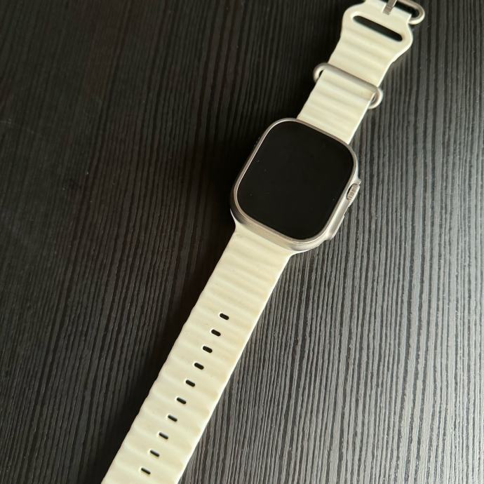 Apple Watch Ultra 1 White Ocean Band